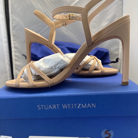 BNIB Staurt Weitzman Adodrn Star 105 Classic Pump size 6 Tan - Picture 11 of 12